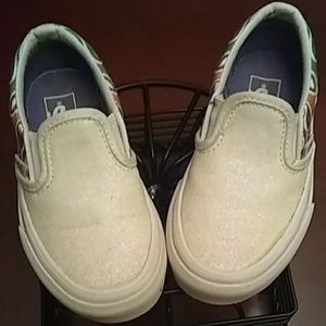 Vans toddler size 10.5 slip on skate shoes